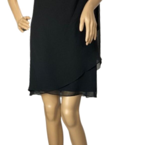 Bellissima Embroidered One Shoulder Cocktail Dress - Picture 3 of 10